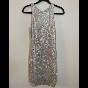 Vintage sequin sheath dress
